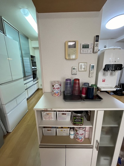 赤ちゃんのミルクが3分で出来るキッチンカウンターの片付け方とは