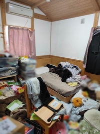 【CASE10】親子3人で寝ている寝室を清潔な空間に
アドバイザー１名５時間半