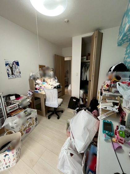 【CASE18】熊本お片付け／女子高校生の「部屋にベッドを置きたい！」その願い叶えます　（直筆感想あり）