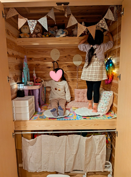 【CASE22】熊本片付け／子ども部屋として使っているリビング隣の和室　押入れを秘密基地にするための片付け大作戦!